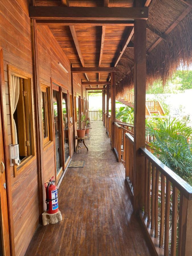Апартаменты Bacalar Mayan Caribe Экстерьер фото
